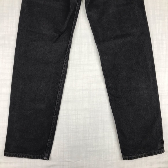 Vintage 90s Levis Mens 34x36 550 Black Jeans - Picture 6 of 14